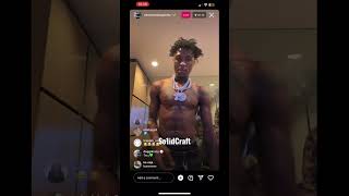 NBA young boy disses DJ Akademiks 💀💀 #rapper #crazy