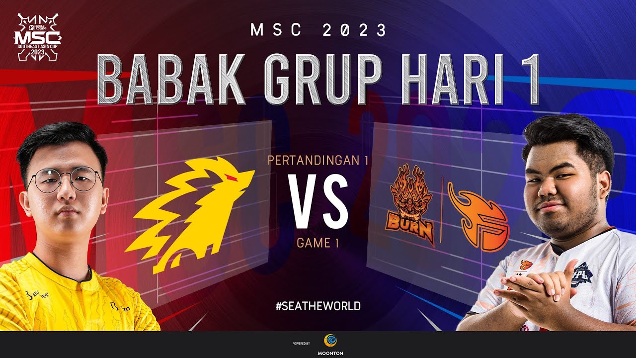 [ID] MSC Group Stage Day 1 | ONIC VS BURN X FLASH | Game 1