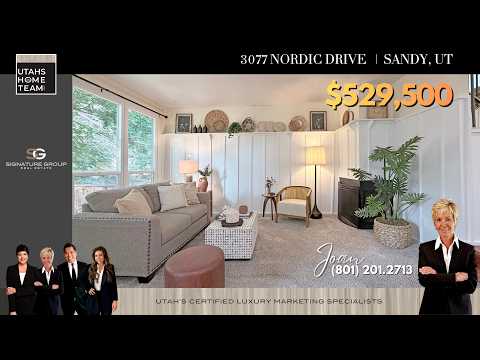 3077 Nordic Drive, Sandy, UT home video tour