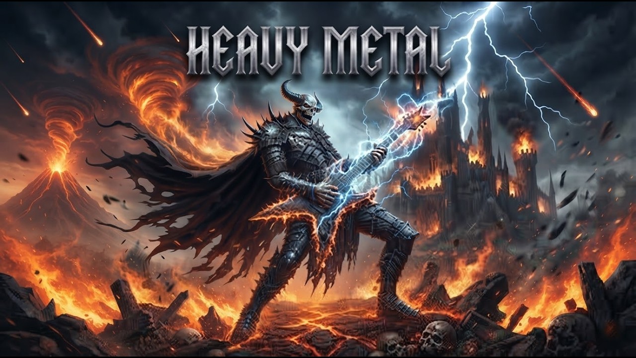 HEAVY METAL FOR GAMING 🔥 | Intense Riffs & Dark Battle Energy - YouTube