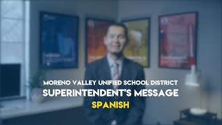 MVUSD | Superintendent message | Spanish