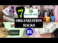 DOLLAR TREE ORGANIZING HACKS 2020 -Dollar Store Organization Ideas|Countertop diy