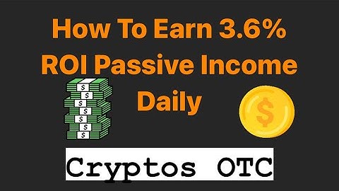 💸 DAY 6: Crypto OTC (COTPS) How To Deposit Funds | PASSIVE INCOME MACHINE 3.6% ROI daily
