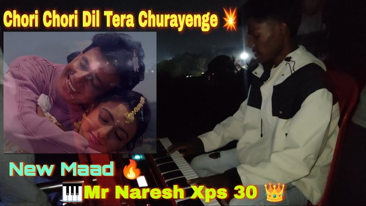 !! Asha Re Nachu Bend Party Umbel!!🔥🥁 Chori Chori Dil Tera Churayenge New  Maad 🔥 Use 🎧🎹 Mr Naresh 