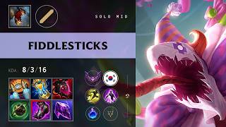Fiddlesticks Mid vs Cassiopeia - KR Master Patch 26.11