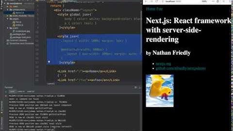 Next.js in 5 minutes - Server-side rendered React.js web framework