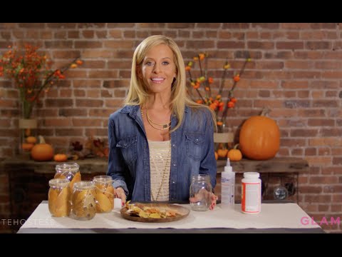 DIY with Dina Manzo: Fall Crafts with Leaves | Haute Hostess