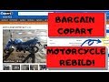 Copart Motorcycle Rebuild, Bargain! How much did it cost?