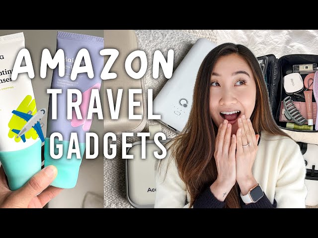 14 AMAZON TRAVEL GADGETS 2024 (must-haves for travel) class=