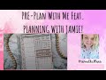 Chatty preplan with me  erin condren 7x9 daily duo  week at a glance  feat planningwithjamie