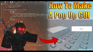 How To Make A Pop-up GUI from a Part | Roblox Studio Scripting Tutorial