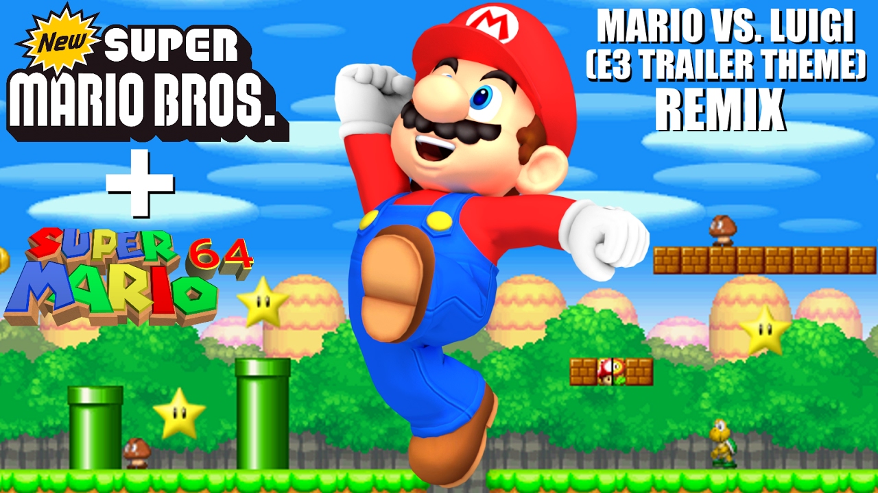 Марио ДС. Mario vs luigi