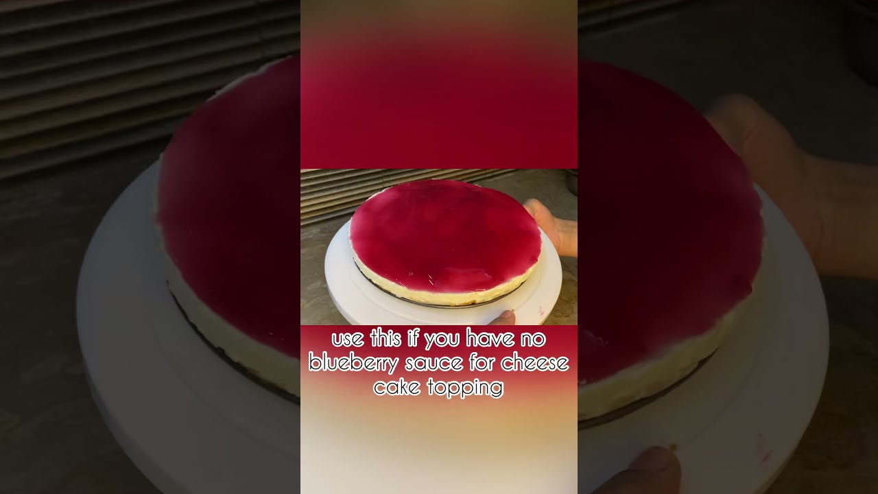 #shorts#blueberry#topping |Use this for cheese cake topping if you have not blueberry sauce|🫐