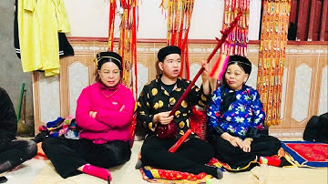 Hát then rất hay, then Hảo khao binh, khao mạ. Lễ chuộc cốc pháp cho then Huy. P4