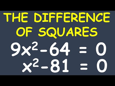 SOLVING THE QUADRATIC
