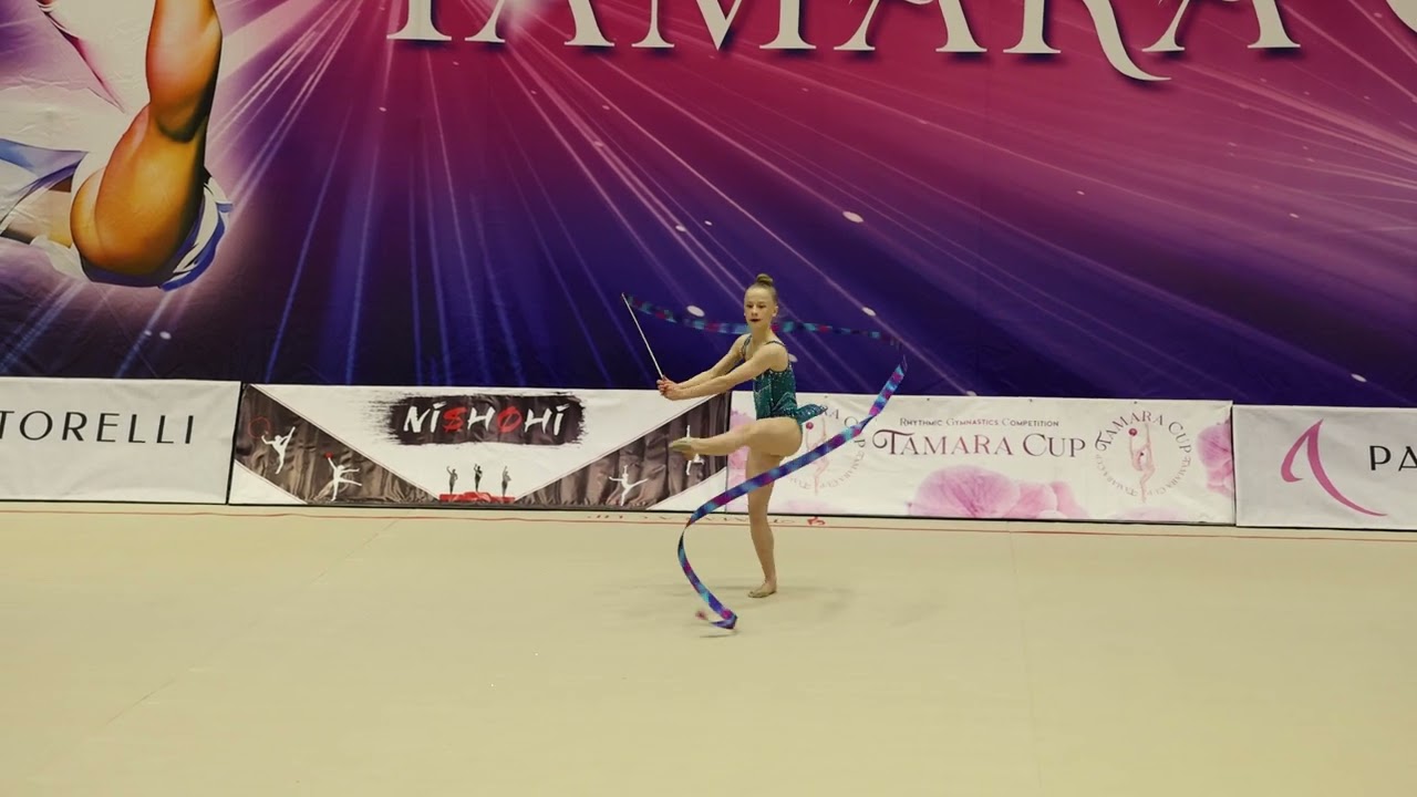 Anna Wikiel's Ribbon Routine at Tamara Cup 2025