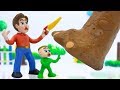 Luka Baby Meets Dinosaur Tree 💟 Baby Learning Cartoons For Kids