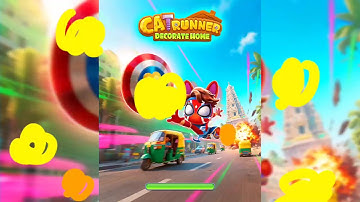 Cat Runner: Decorate Home -GameplayWalkthrough Part 1 - Subway Cat RunnerGame (iOS, Android)