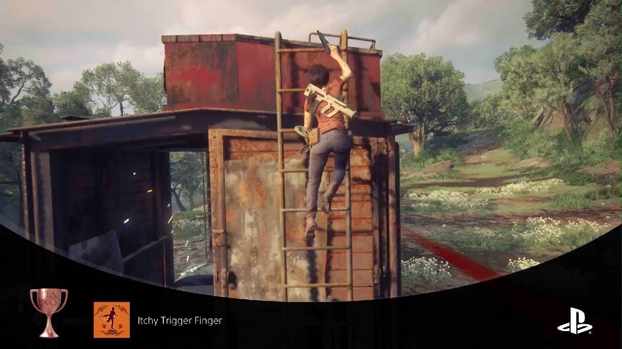 Uncharted Legacy of Thieves Collection Itchy Trigger Finger (BRONZE