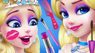 Fun Girls Ice Princess Makeup Dress Up Beauty Spa Makeover  - Princess Wedding Vs Sweet Sixteen screenshot 2