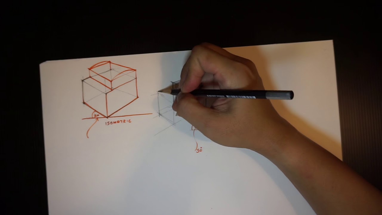 สอนเทคนิคการร่างภาพ งานออกแบบผลิตภัณฑ์ sketching for product design ep.1