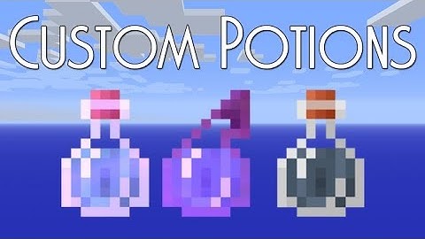 How To Make Custom Potion For Minecraft Java