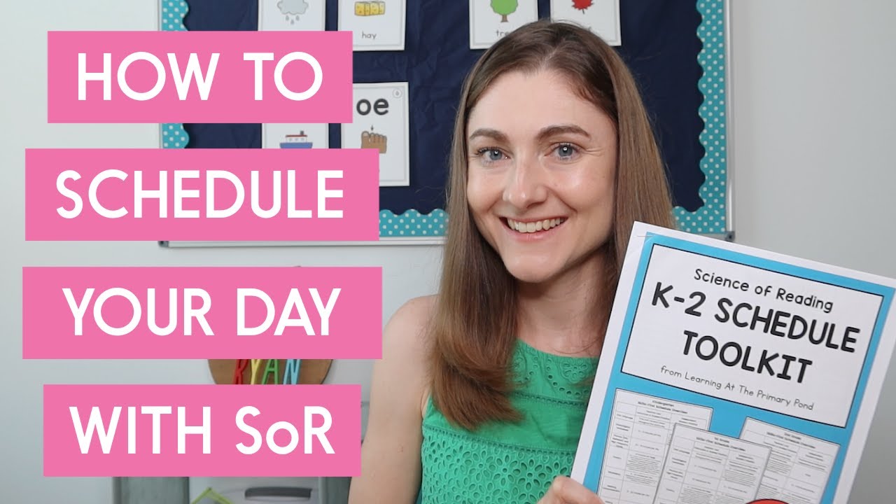 5 Tips for Creating a Daily Schedule Around the Science of Reading