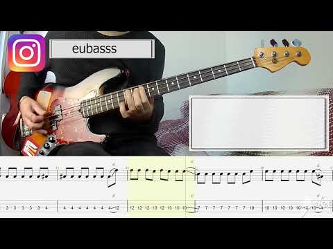 Queens Of The Stone Age - In My Head Bass Cover Play Along Tab Score Pdf