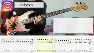 Queens Of The Stone Age - In My Head BASS COVER + PLAY ALONG TAB + SCORE PDF Resimi