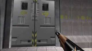 Nintendo64 007 Goldeneye Bunker 2 Mission at extreme difficulty