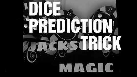 Magic Dice prediction trick REVEALED...