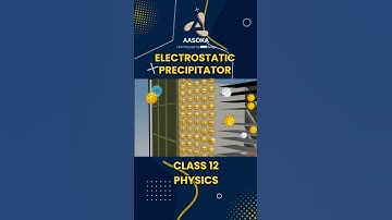 Electrostatic Precipitator | Class 12 Physics | CBSE | AASOKA #Shorts