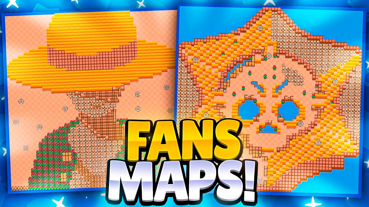 Playing Insane Custom Showdown Maps Youtube - brawl stars real maps