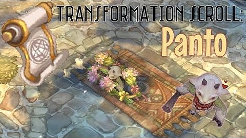 [Tree of Savior] Transformation Scroll: Panto