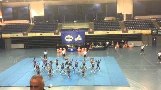 DVHS JV/Freshmen Cheer @UCA Camp 2015_(front view)