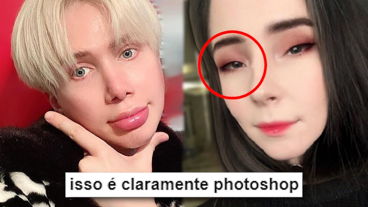 Pessoas que fingem ser asiáticas