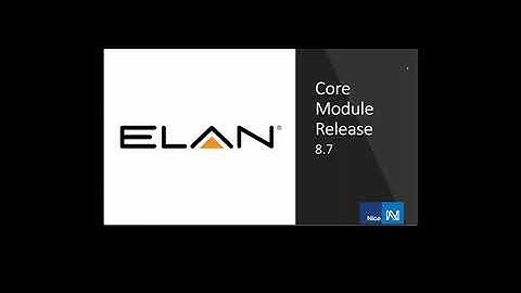 ELAN 8.7 Overview Webinar