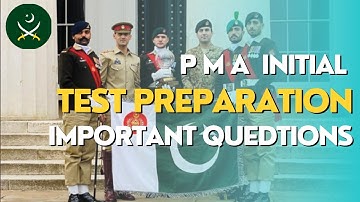 PMA 150 Long Course Initial Test preparation | Academic Mcqs | PMA ISSB PAF PMS | General knowledge