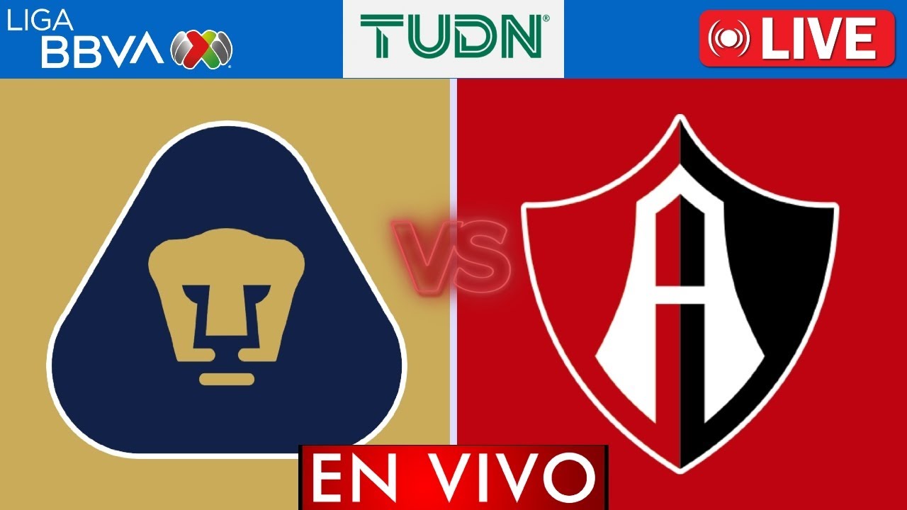 Pumas vs Atlas EN VIVO | Jornada 7 Liga MX 2025 | APERTURA 2025 ...
