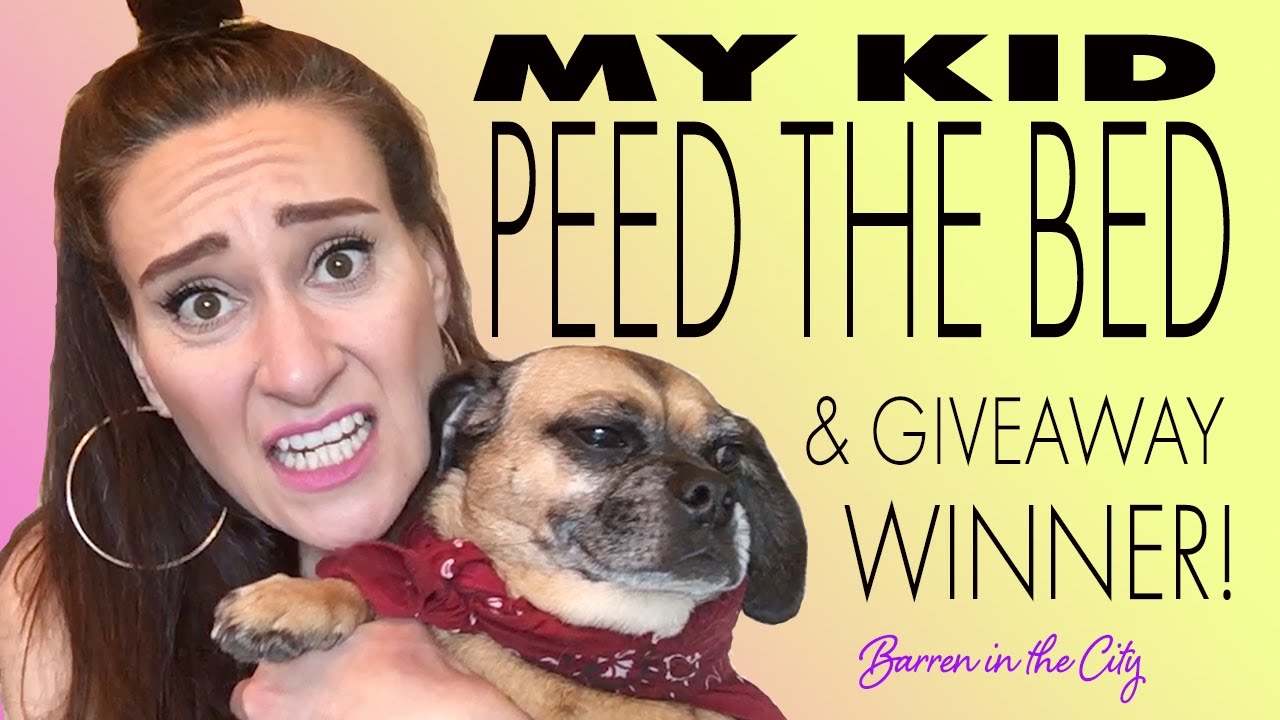 Peed The Bed Again Giveaway Winner YouTube