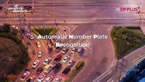 ANPR CCTV Camera by CP Plus