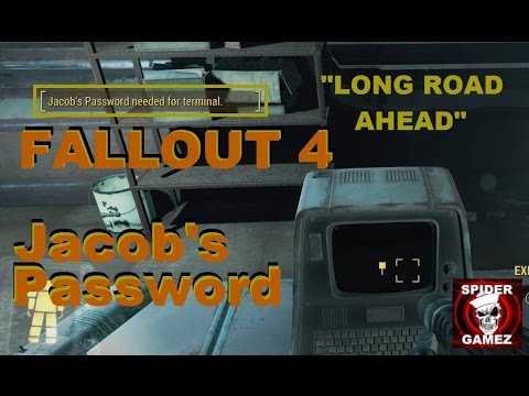 Fallout 4 - How To Unlock The Terminal In The Med-Tech Research Building (Jacob's Password)