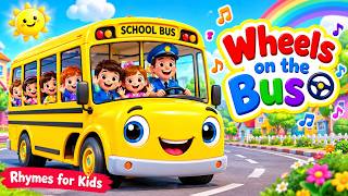 Wheels on the Bus | Fun Nursery Rhyme & Kids Songs | All About Kids
