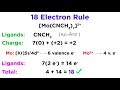 Transition Metal Complexes and Stability