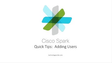 Webex Quick Tip: Adding Users