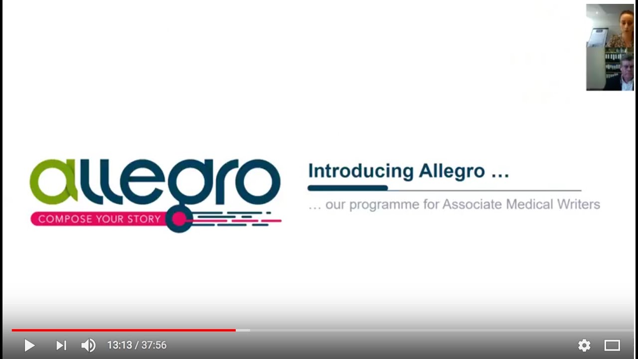 Firstmedcommsjob all about the allegro training programme from