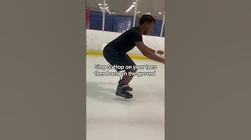 How to slide BACKWARDS‼️ #trendingshorts #iceskater #viralshorts