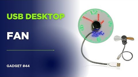 USB Clock Fan: Stay Cool with Real-Time LED Clock & Temperature Display!