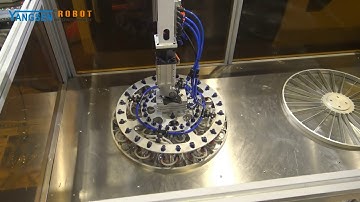 YANGSEN ROBOT AUTO CUTLERY PACKAGING SYSTEM SPOON PACKAGING