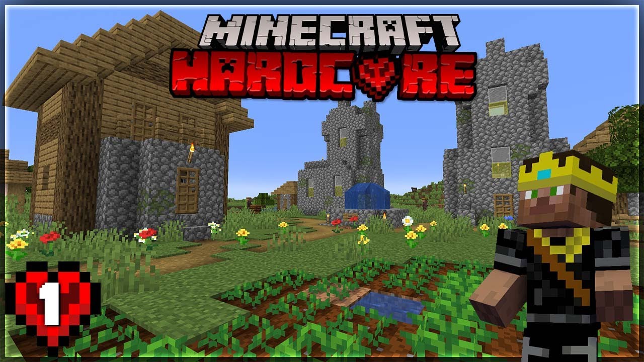 Minecraft 1.18 Hardcore Lets Play | A Pretty Good Start | Episode 1 ...